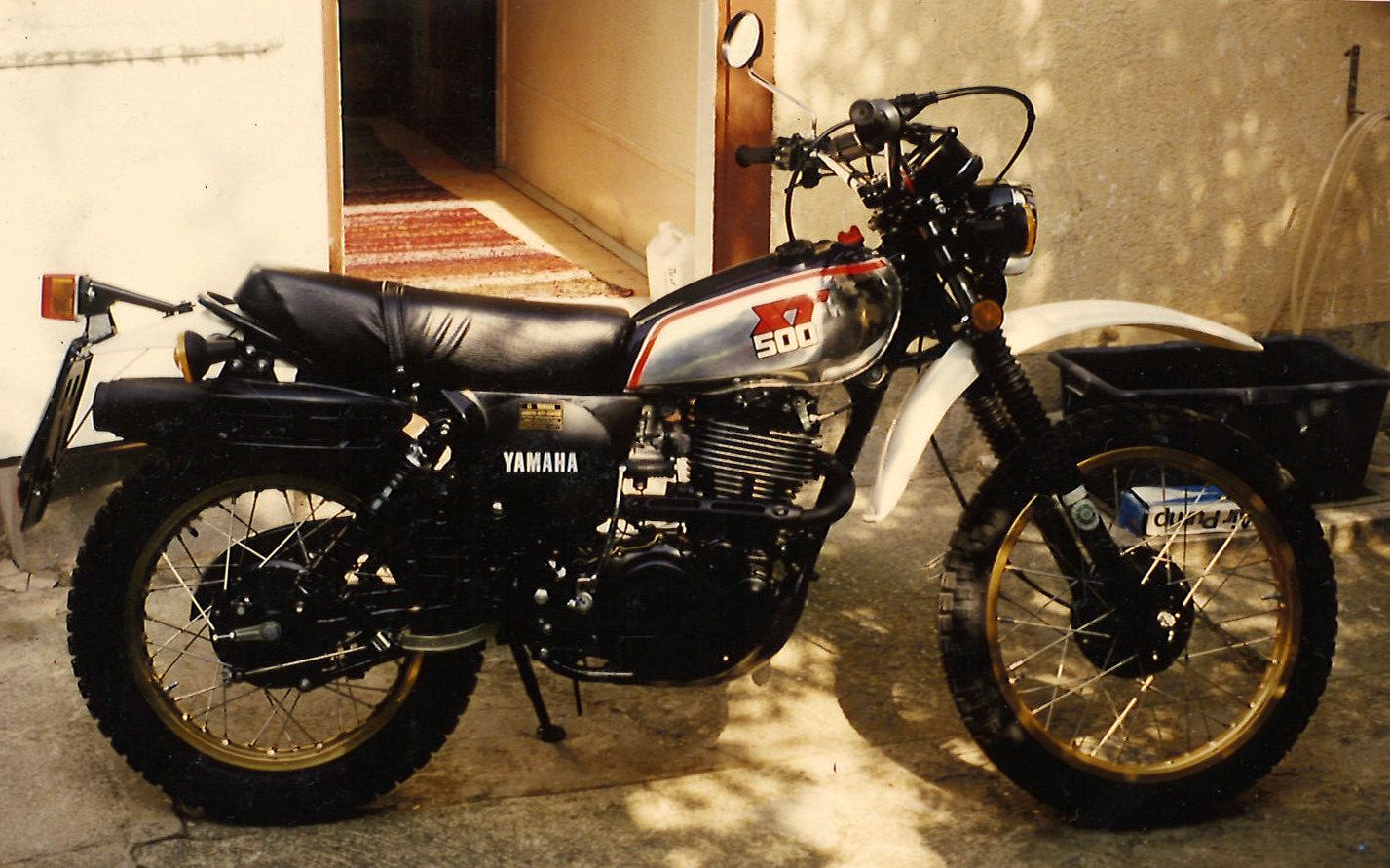 Yamaha XT500 September 1987